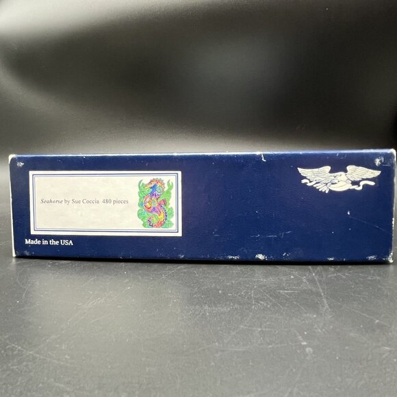 Liberty Puzzles Seahorse Classic Wooden Jigsaw By Sue Coccia 480 Pieces Complete - Picture 4 of 14